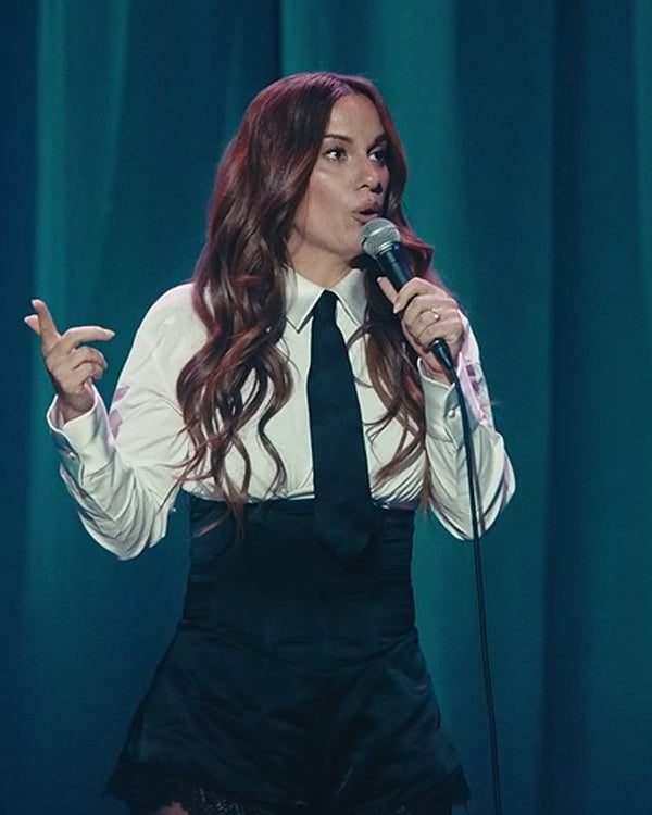 Hannah Berner None of My Business Shirt and Tie WorthVee