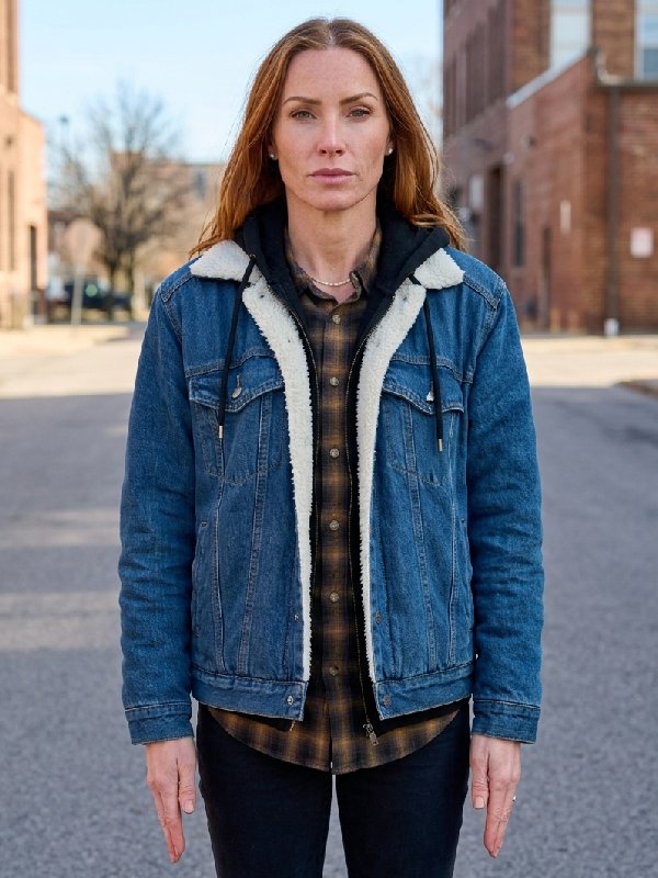 Rock the Block S7 Mina Starsiak Sherpa Denim Jacket WorthVee