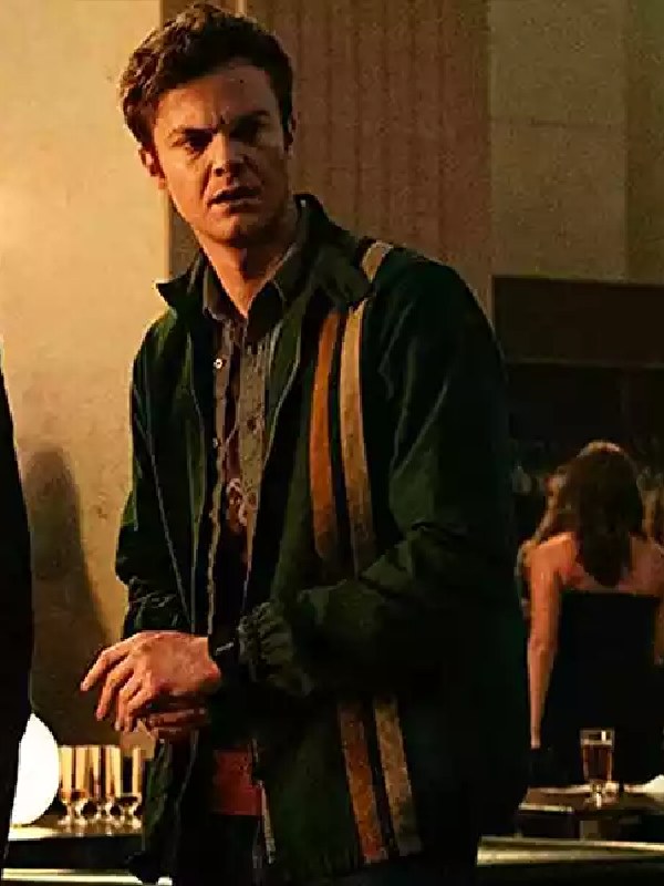 The Boys S5 Jack Quaid Green Striped Jacket WorthVee