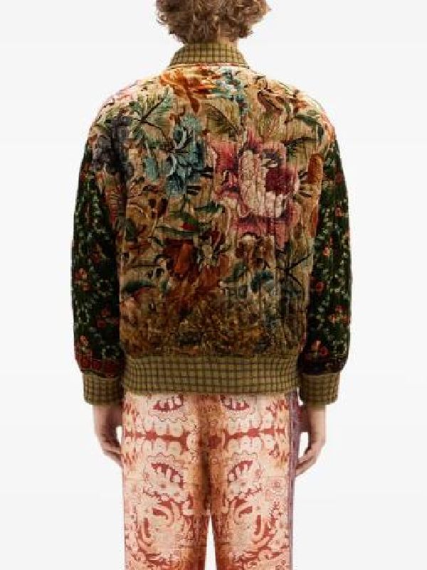 The Four Seasons S2 Colman Domingo Floral-Tapestry Jacket WorthVee